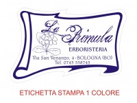 Etichette adesive per erboristerie, cosmetica , cosmesi (mm 57X40)  (cod.4M )